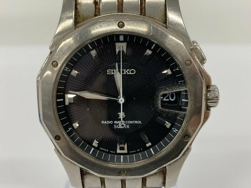 SEIKO セイコー 腕時計 7B22-0AC0 ブライツ ソーラー 不動【CEAK8032】