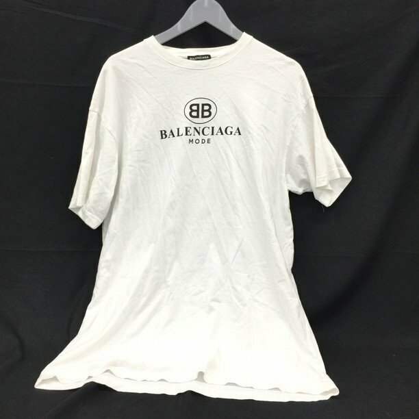 BALENCIAGA　バレンシアガ　Tシャツ　ホワイトカラー　サイズXS【CDAV5033】