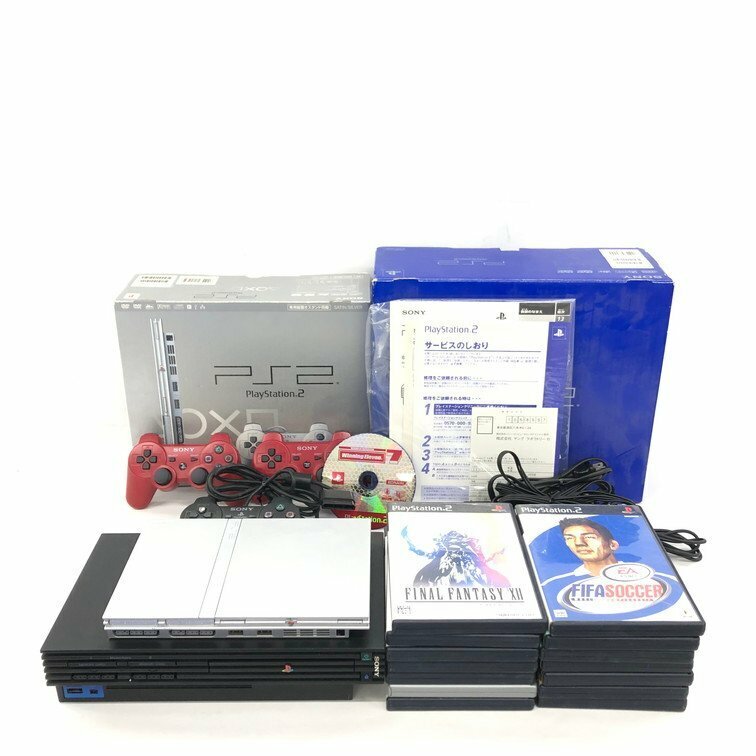 PlayStation2 プレイステーション2 本体 / ゲームソフト おまとめ セット【CEAK1011】