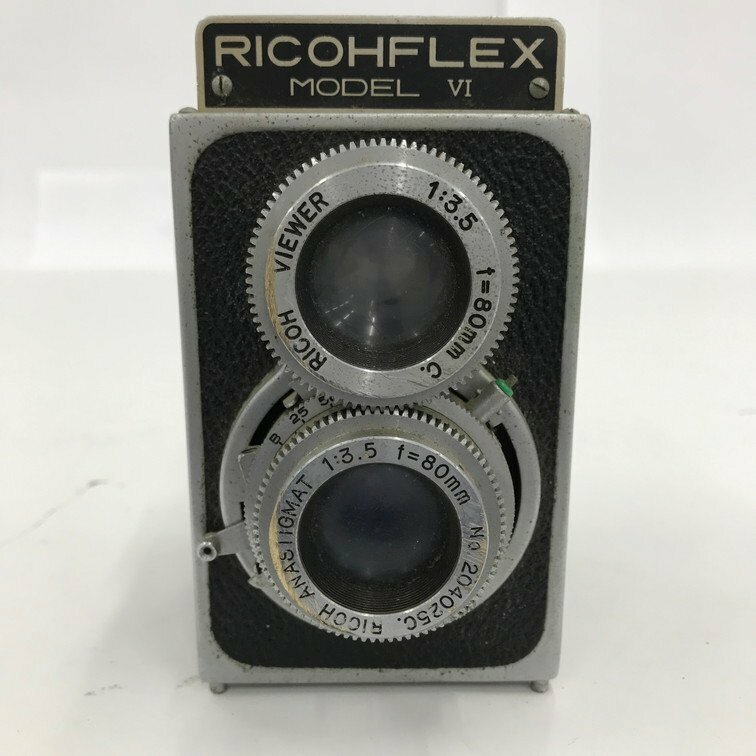RICOH リコー 二眼レフ RICOHFLEX MODEL Ⅵ 1:3.5 f=80mm【CEAK5009】