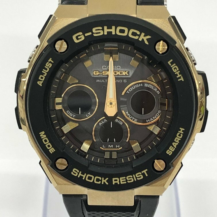 CASIO カシオ 腕時計 G-SHOCK TOUGH SOLAR GST-W300G クオーツ 箱付き 不動品【CEAL0005】
