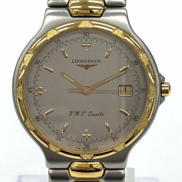 LONGINES ロンジン 腕時計 Conquest L1.613.3 26472413 コマ・箱付き 稼働品【CEAL0010】