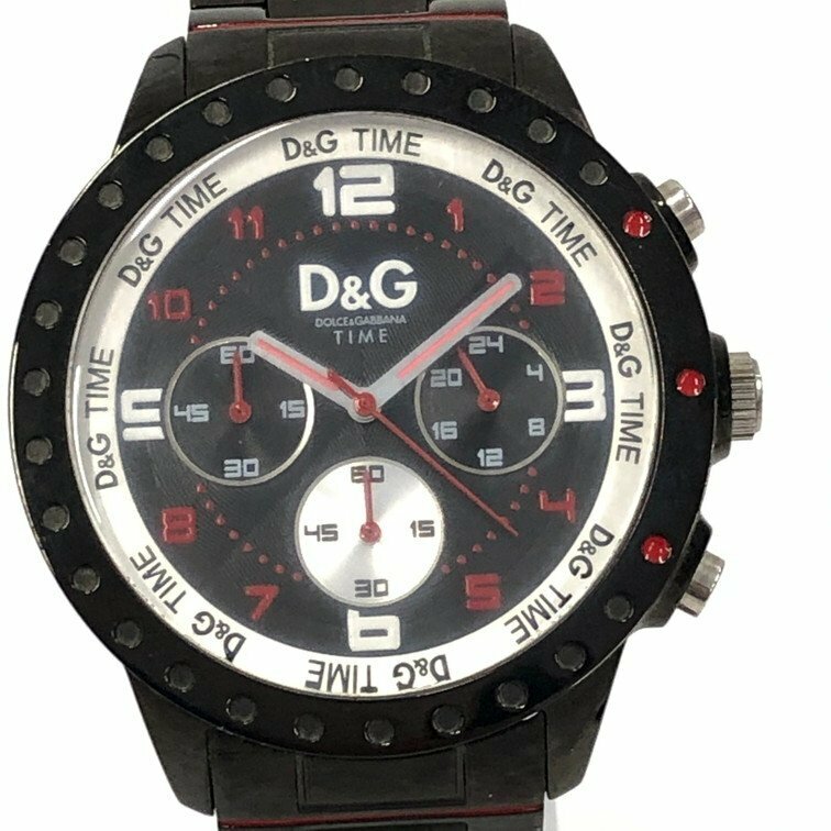 D&G ドルチェ&ガッバーナ TIME クオーツ時計 不動【CEAW5069】