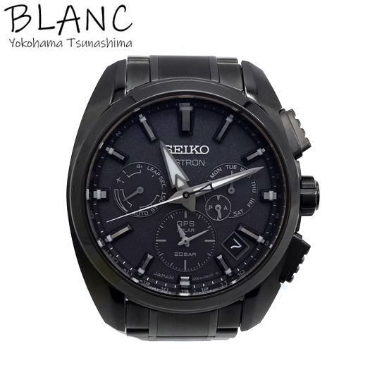 セイコー アストロン グローバルライン GPSソーラー 腕時計 SBXC069 チタン ブラック 黒 SEIKO 横浜BLANC