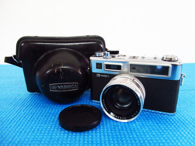 YASHICA ヤシカ Electro35 フィルムカメラ / YASHINON-DX 1/1.7 f=45mm 収納ケース付き 管理24D0430H