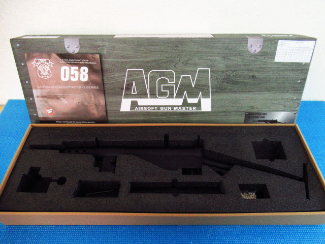 AGM AIRSOFT GUN MASTER STEN MK2 ステン マーク2 電動ガン 取扱説明書 元箱付き 管理24D0519E