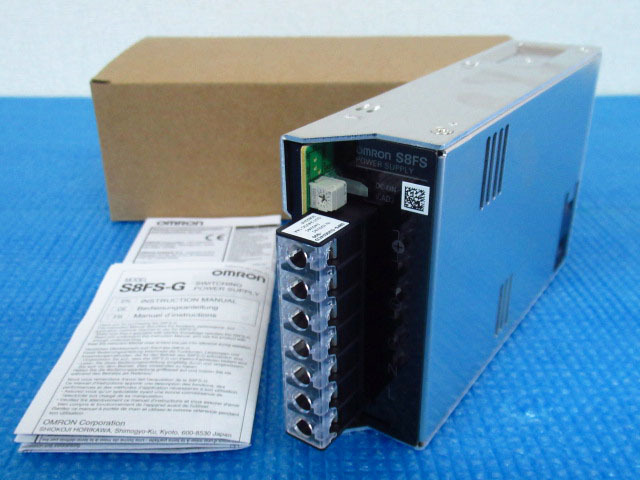 OMRON オムロン スイッチング パワーサプライ S8FS-G30024CD-500 IN 100-240VAC 4.7A 50/60Hz OUT 24VDC 14A 管理24D0527C