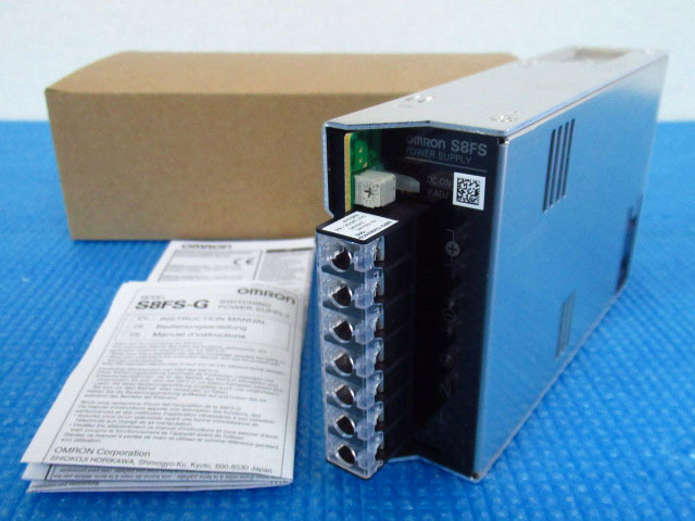 OMRON オムロン スイッチング パワーサプライ S8FS-G30024CD-500 IN 100-240VAC 4.7A 50/60Hz OUT 24VDC 14A 管理24D0527D