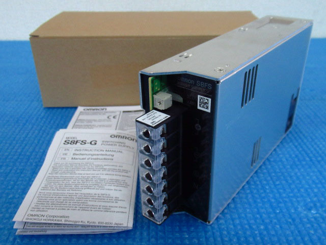 OMRON オムロン スイッチング パワーサプライ S8FS-G30024CD-500 IN 100-240VAC 4.7A 50/60Hz OUT 24VDC 14A 管理24D0527E