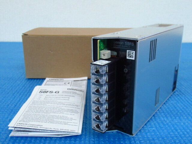 OMRON オムロン スイッチング パワーサプライ S8FS-G30024CD-500 IN 100-240VAC 4.7A 50/60Hz OUT 24VDC 14A 管理24D0527F