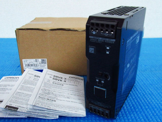OMRON オムロン スイッチング パワーサプライ S8VK-X24024-EIP IN 100-240VAC 3.0A 50/60Hz OUT 24VDC 10A 管理24D0527I