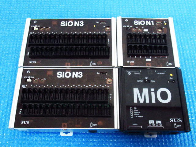SUS MIO マルチI/Oコントローラ / SIO N1 SIOコントローラ / SIO N3 4点セット 管理24D0528A