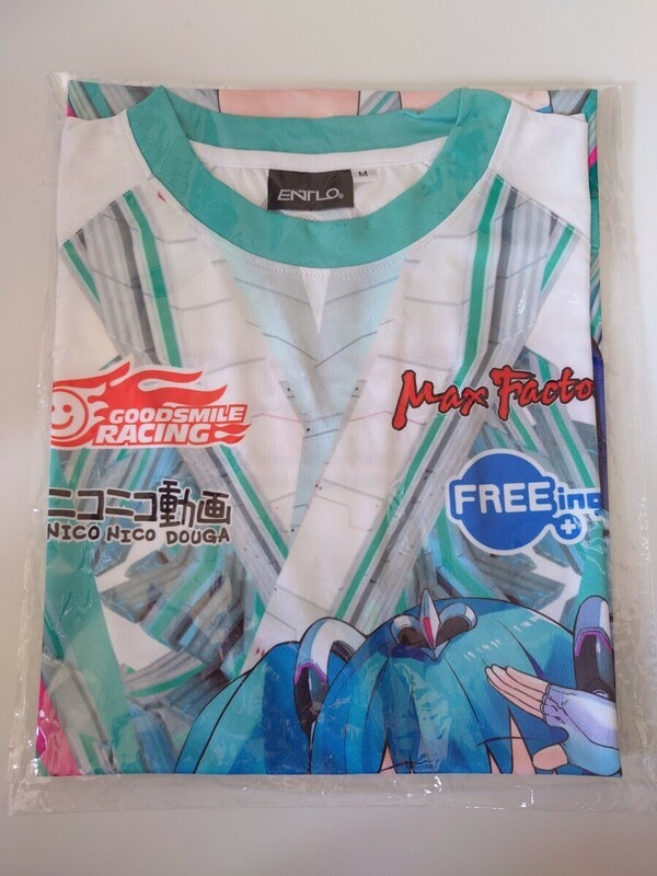 1円〜 レーシングミク2012 グラフィックTシャツ Mサイズ VOCALOID ボーカロイド SUPER GT 2012グッドスマイルレーシング 初音ミク