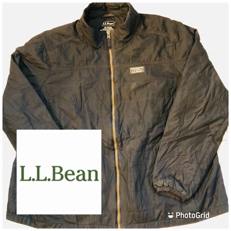 エルエルビーン　L.L.Bean 3X 中綿ジャケット　ブラック