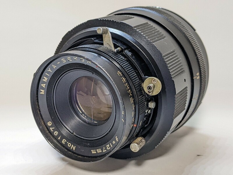 ★良品★ MAMIYA マミヤ SEKOR P 127mm F4.7 #55#50#A1239