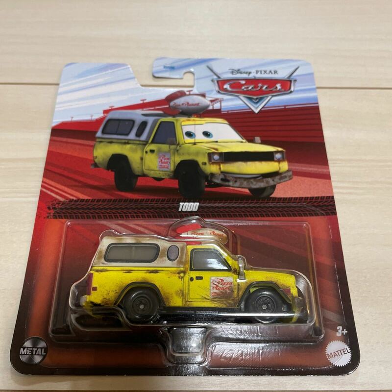 マテル カーズ トッド ピザプラネット TODD PIZZA PLANET TRUCK MATTEL CARS ミニカー キャラクターカー トイストーリー サンダーホロー