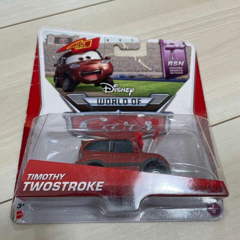 マテル カーズ TIMOTHY TWOSTROKE マックイーンファン ティモシー ツーストローク 95 MATTEL CARS ミニカー キャラクター カー