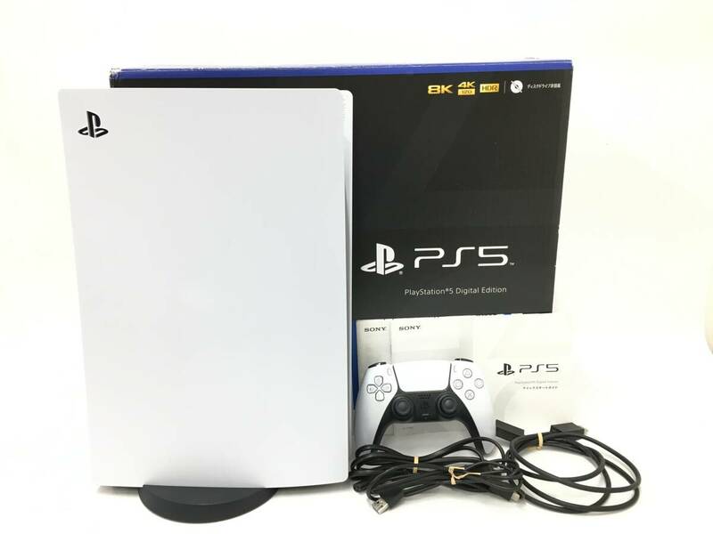PlayStation 5 デジタル・エディション 本体 CFI-1000B01 825GB プレイステーション 5 初期化済 SONY ソニー 【美品】
