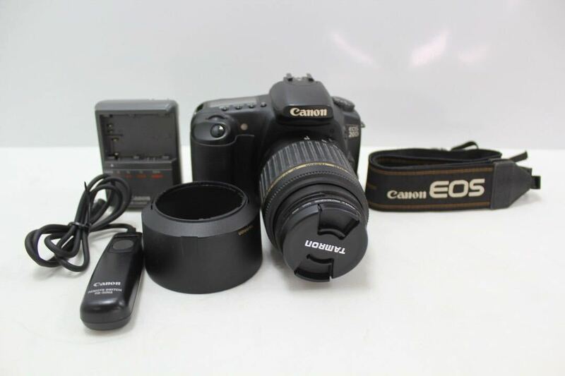 ☆# Canon キャノン EOS 20D カメラ 一眼レフデジタルカメラ DS126061 レンズ 55-200mm