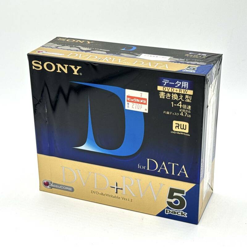 SONY DVD+RW 5pack 5DPW47G