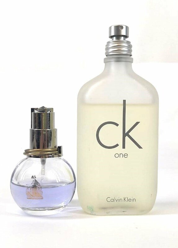 【使用済み品】香水2点セット　Calvin Klein×1点　LANVIN×1点　コスメ　u885