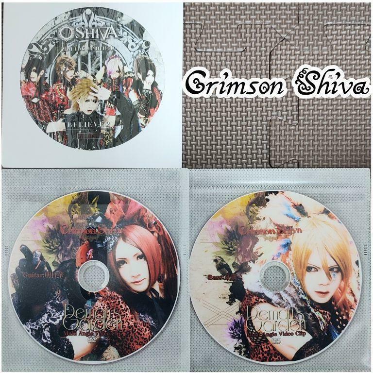 【CrimsonShiva】配布音源+DVDまとめ売り③枚セット/ヴィジュアル系