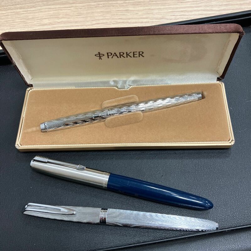 万年筆 パーカー PARKER ペン先 14Kウォーターマン WATERMAN ペン先 18K 750 3本 おまとめ 筆記用具 