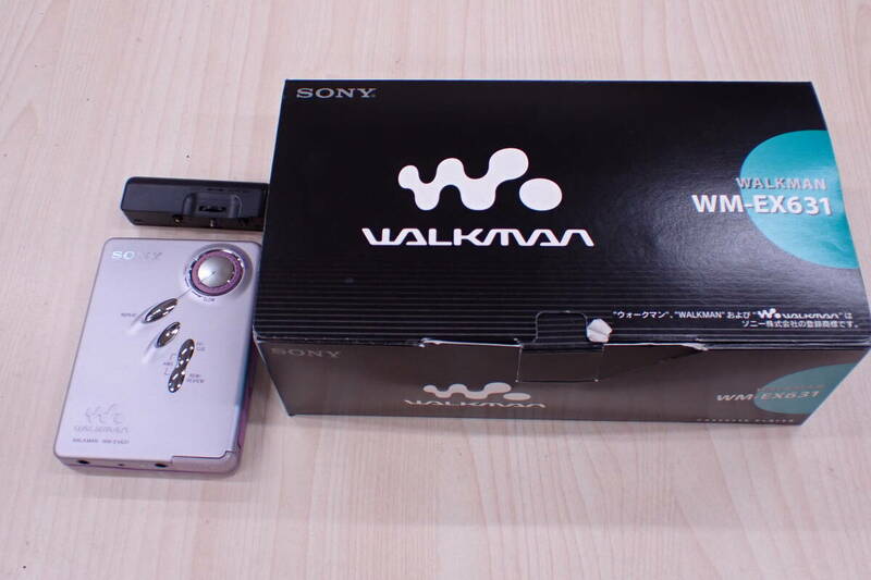 SONY WALKMAN ソニー ウォークマン カセットプレーヤー WM-EX631 箱付き A04180T
