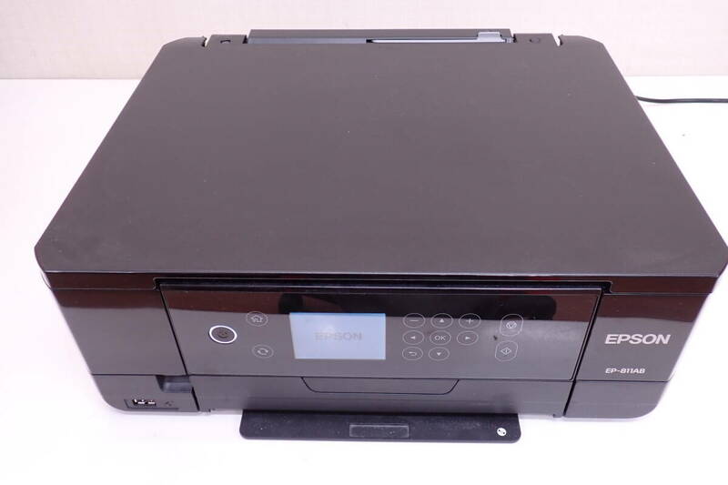 EPSON エプソン プリンター EP-811AB インクジェット複合機 2018年製 印刷機 A04185T