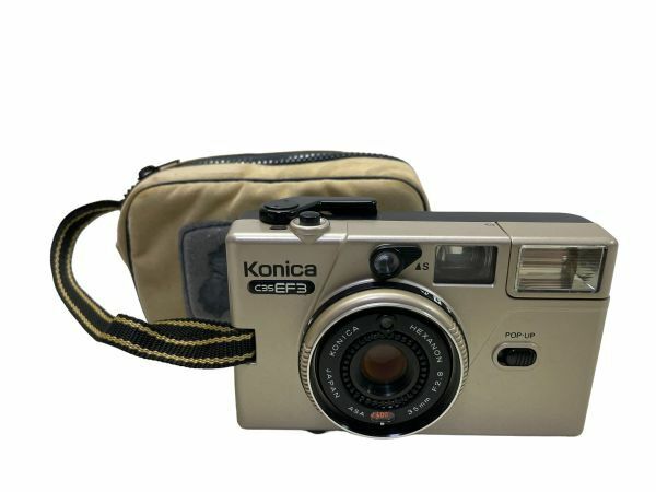 コニカ KONICA C35 EF3 35mm f2.8 ゴールド