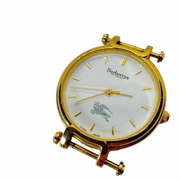 バーバリー 3200 QZ 白文字盤 レディース腕時計