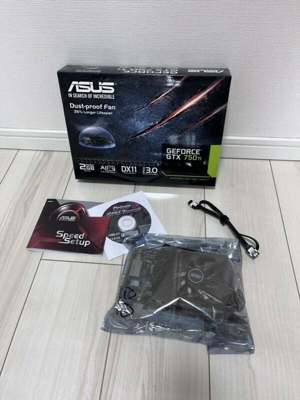 自作PC★ASUS　GTX750Ti-PH-2G5D：2GB★グラフィックボード 