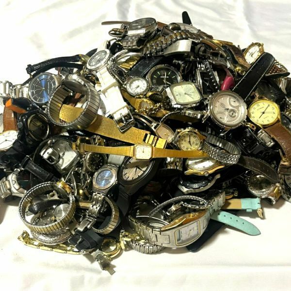 1円～！ 腕時計 大量 170点以上 約8㎏！ まとめ売り ジャンク SEIKO セイコー RELIC CITRON 他 メンズ レディース セット Watch LOT R01