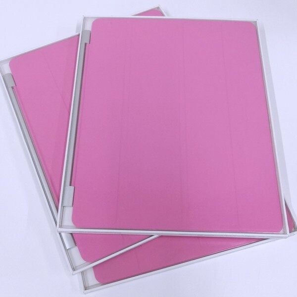 秋葉原万世商会ヤフオク店 未使用品 アウトレット MD308FE/A Apple 純正 iPad Smart Cover Pink ピンク スマートカバー iPad2以降用