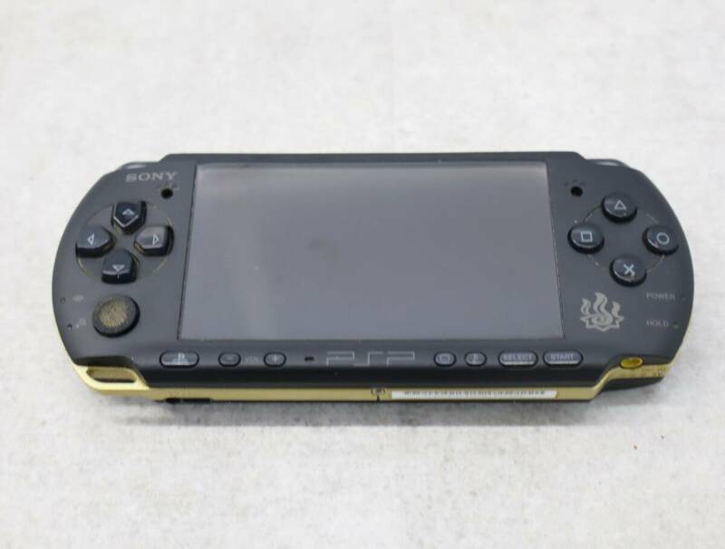 ∨ 現状販売｜プレイステーションポータブル｜ PSP-3000MHB MHP3rd ハンターズモデル｜ 生産終了品 動作未確認■O8422