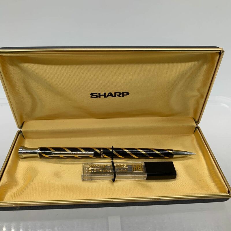 6-5-5■ SHARP シャープ　早川くりだし鉛筆 EVER SHARP PENCIL複製　シャープペンシル　ケース入　替芯付　保管商品 現状品渡