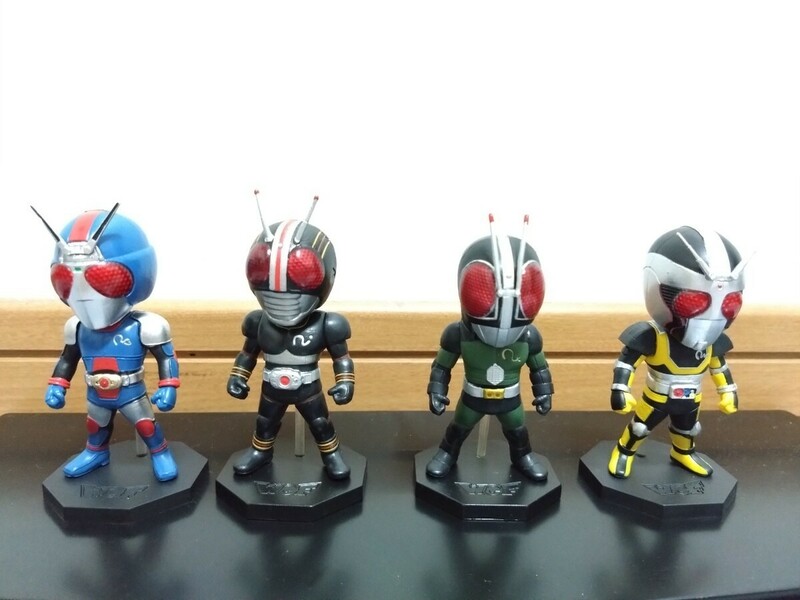 ワールドコレクタブルフィギュア 仮面ライダーBLACK 仮面ライダーBLACK RX ロボライダー バイオライダー DEFORME-X デフォルメクス WFC