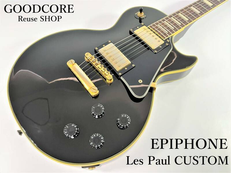 EPIPHONE エピフォン Les Paul CUSTOM レスポールカスタム 2007年製 エレキギター●R601245