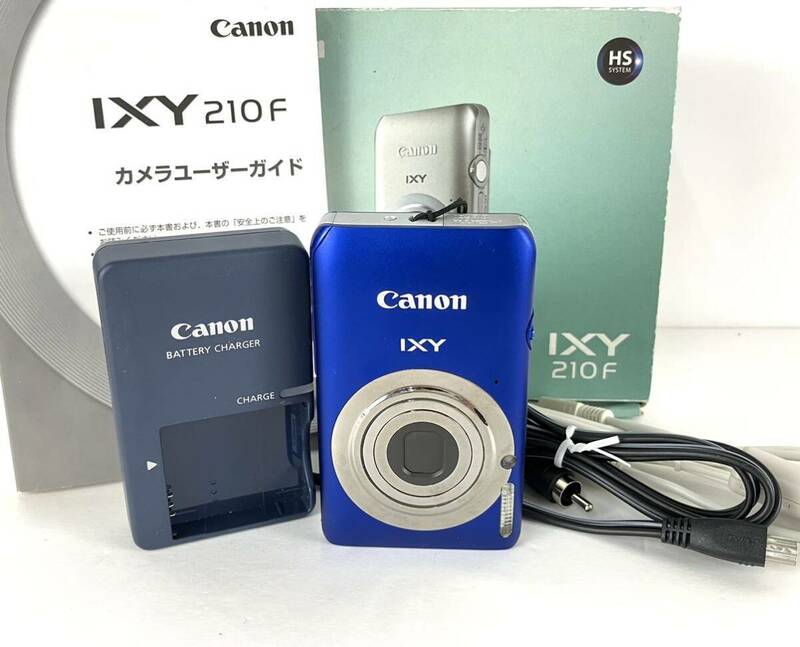 【SY26】 通電OK Canon キャノン IXY210F コンパクトデジタルカメラ CANON ZOOM LENS 4×IS 5.0-20.0㎜ 1:2.8-5.9 レンズ 付属品 箱付き