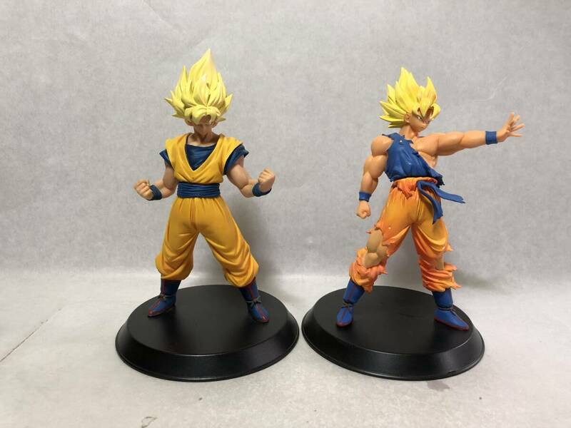 45　ドラゴンボール　スーパーサイヤ人　孫悟空　フィギュア　プライズ　2体セット　大量　処分　まとめ