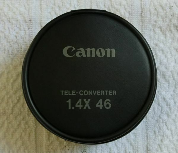 ☆10133B 【中古】 CANON TELE-CONVERTER 1.4x TL-46 テレコンバーター テレコン ビデオカメラ用 キヤノン