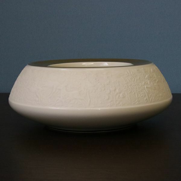 ☆00102B 【中古】 ノリタケ アイボリー チャイナ Noritake Ivory China 灰皿 喫煙グッズ