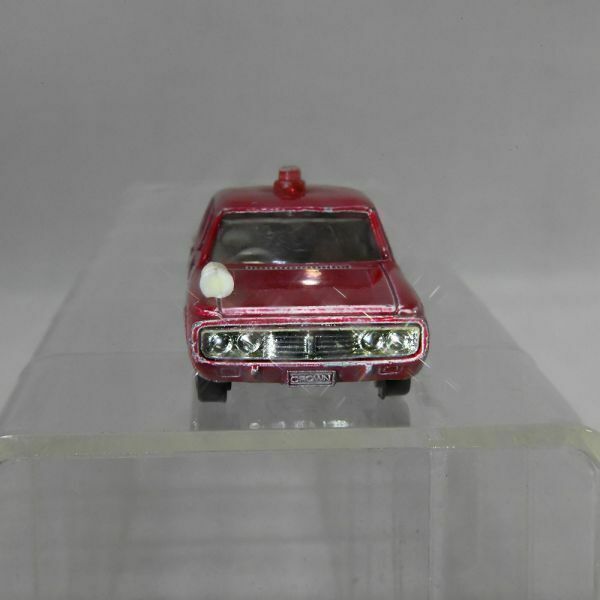 ☆01805 【中古】 TOMICA NEW CROWN トミカ ニュークラウン ミニカー 赤 1/65モデル 消防庁