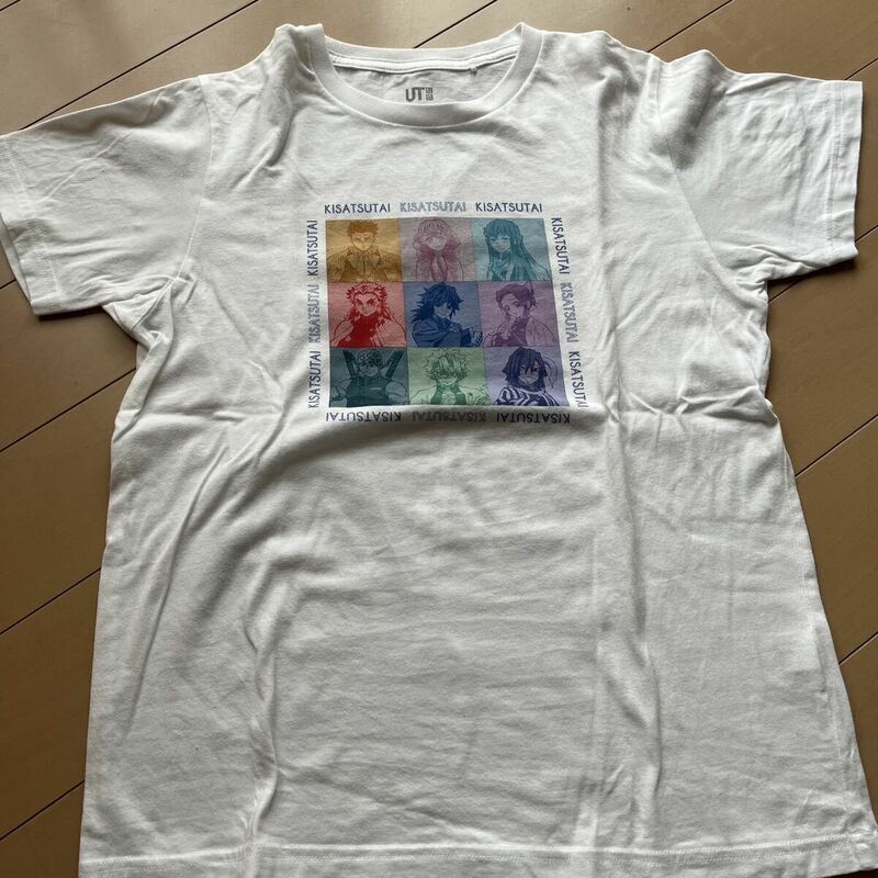 GU/kids/半袖Tシャツ /ホワイト/150センチ