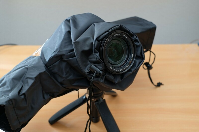 レインコート レインカバー カメラ用 一眼レフ ミラーレス 防水 ゴムバンド セット