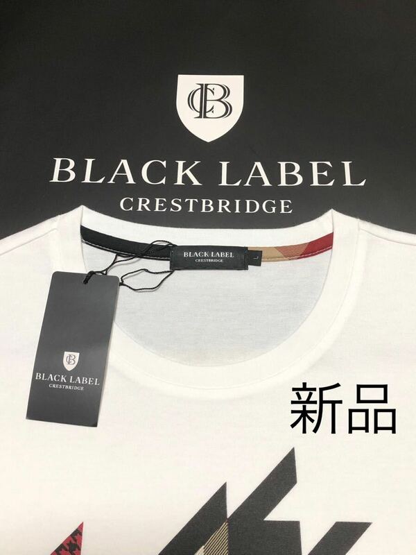 新品Lブラックレーベル クレストブリッジ メンズ 半袖Tシャツ