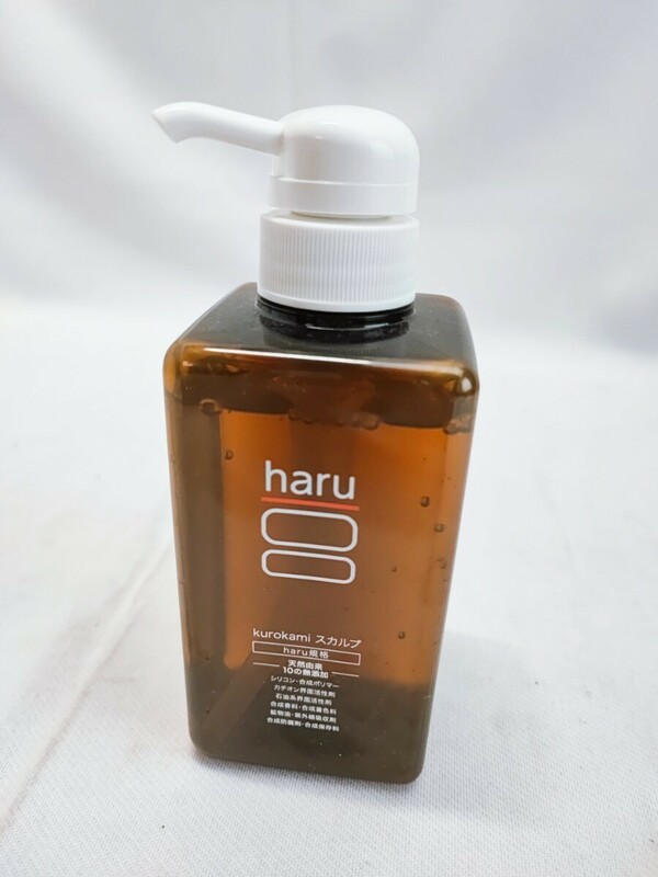 haru シャンプー 未開封 未使用 黒髪スカルプ ハルKurokami Scalp haru規格 天然由来 400ml ナチュラル 必要品 高級シャンプー(052811)