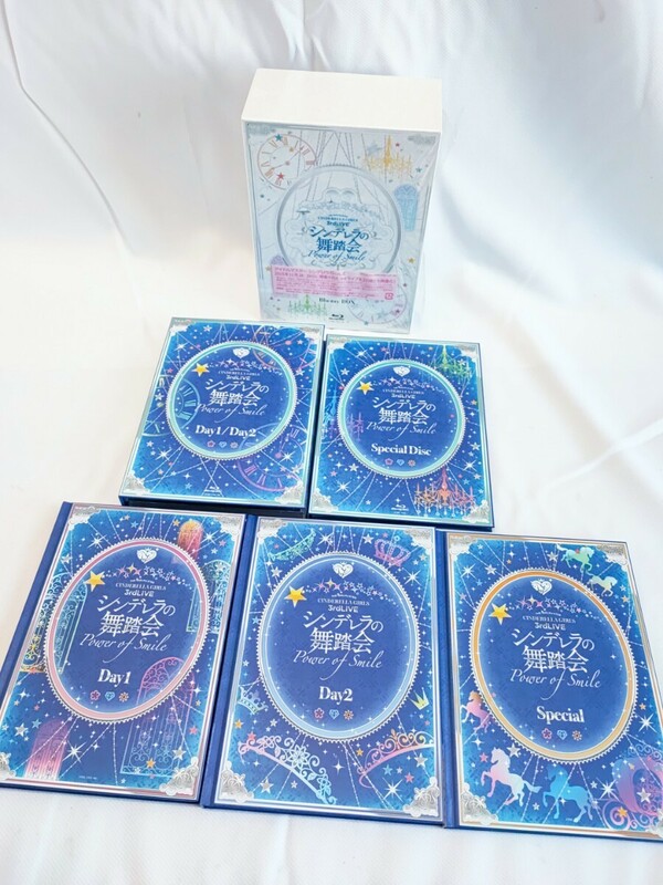 【引退品】 アイドルマスター シンデレラガールズ 3rdLIVE シンデレラ舞踏会 Blu-ray BOX ブルーレイ ボックス 当時物 コレクション(052930