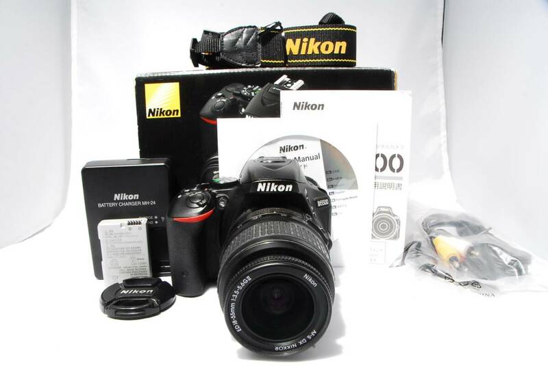 ■ 美品 ■ ニコン　Nikon D5500 + 18-55mm II ≪S数3850回≫ #MA10KM36DB