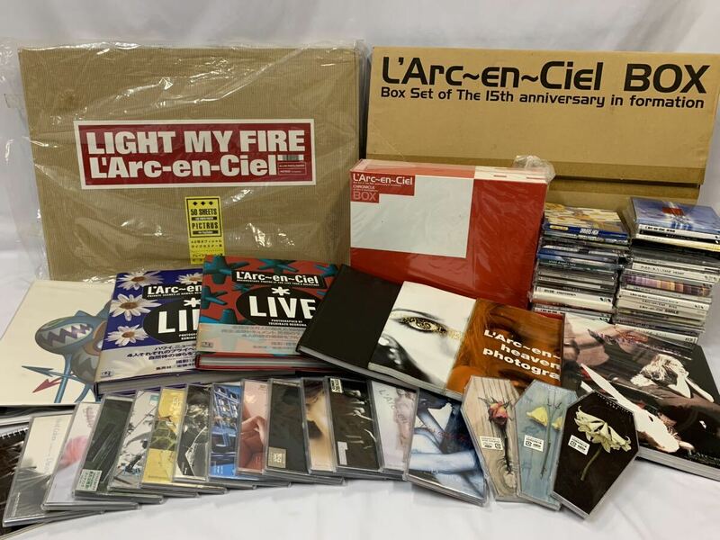 L'Arc~en~Ciel ラルク・アン・シエル まとめて CD ツアーパンフレット フォトブック など [001] 014/161E